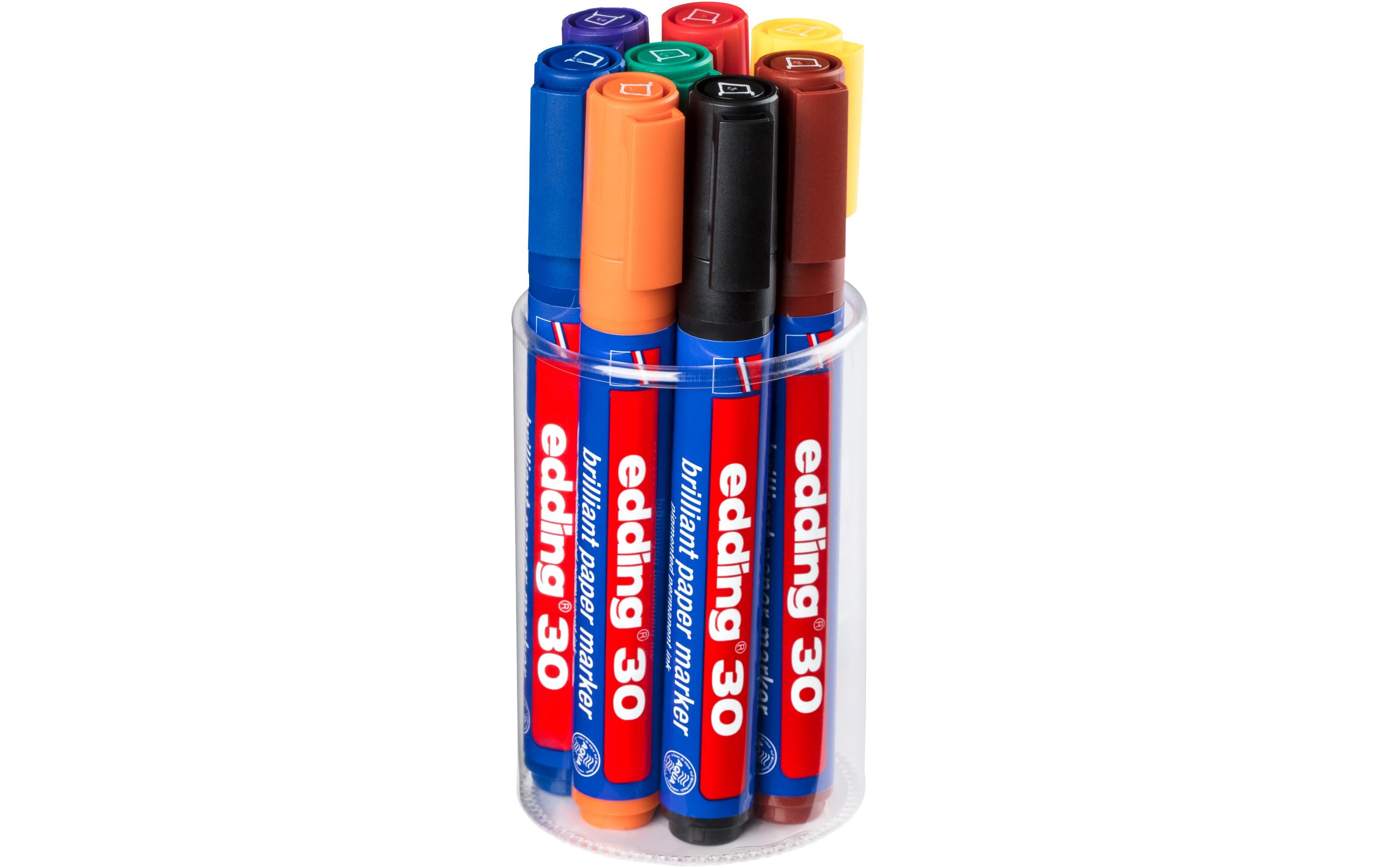 Edding Permanent-Marker 30,  8 Stk