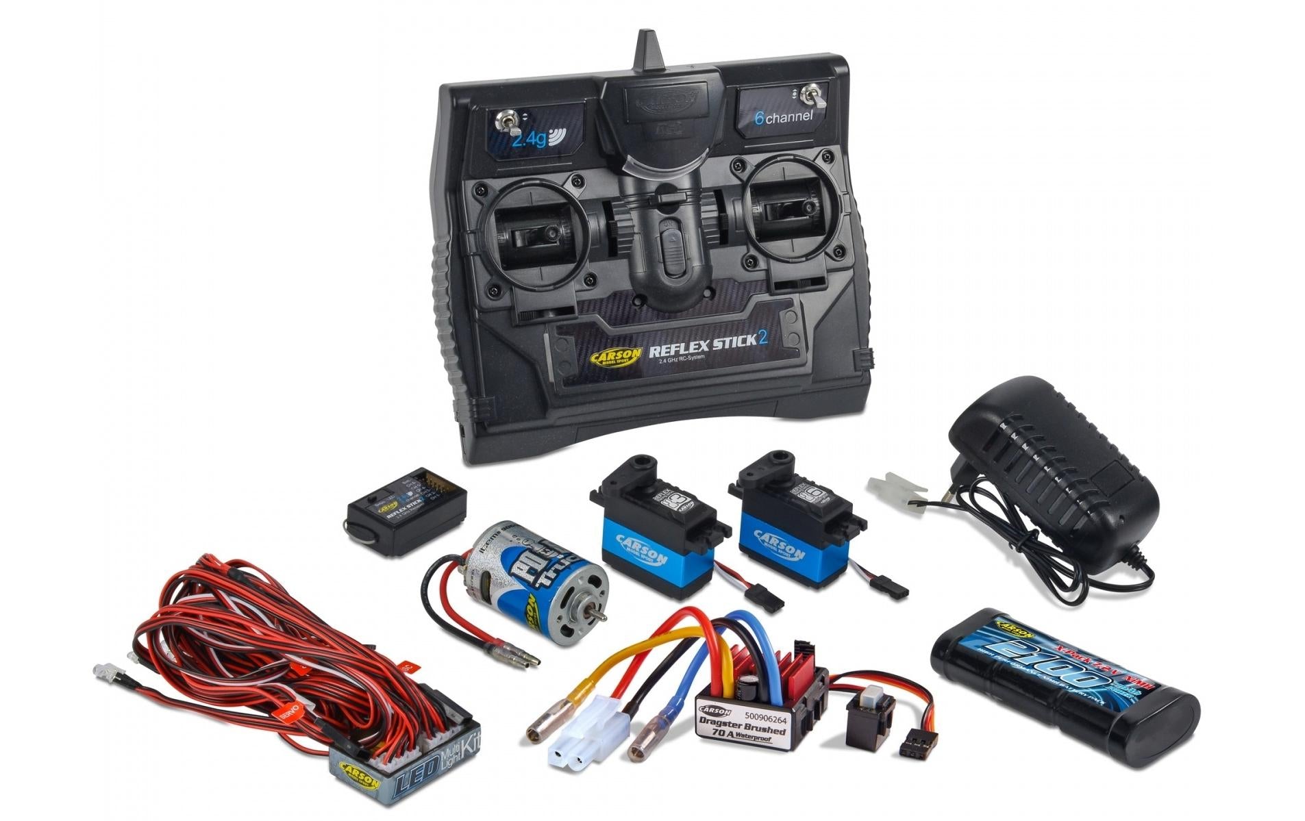 Carson Reflex Stick Truck-Set 6 Kanal