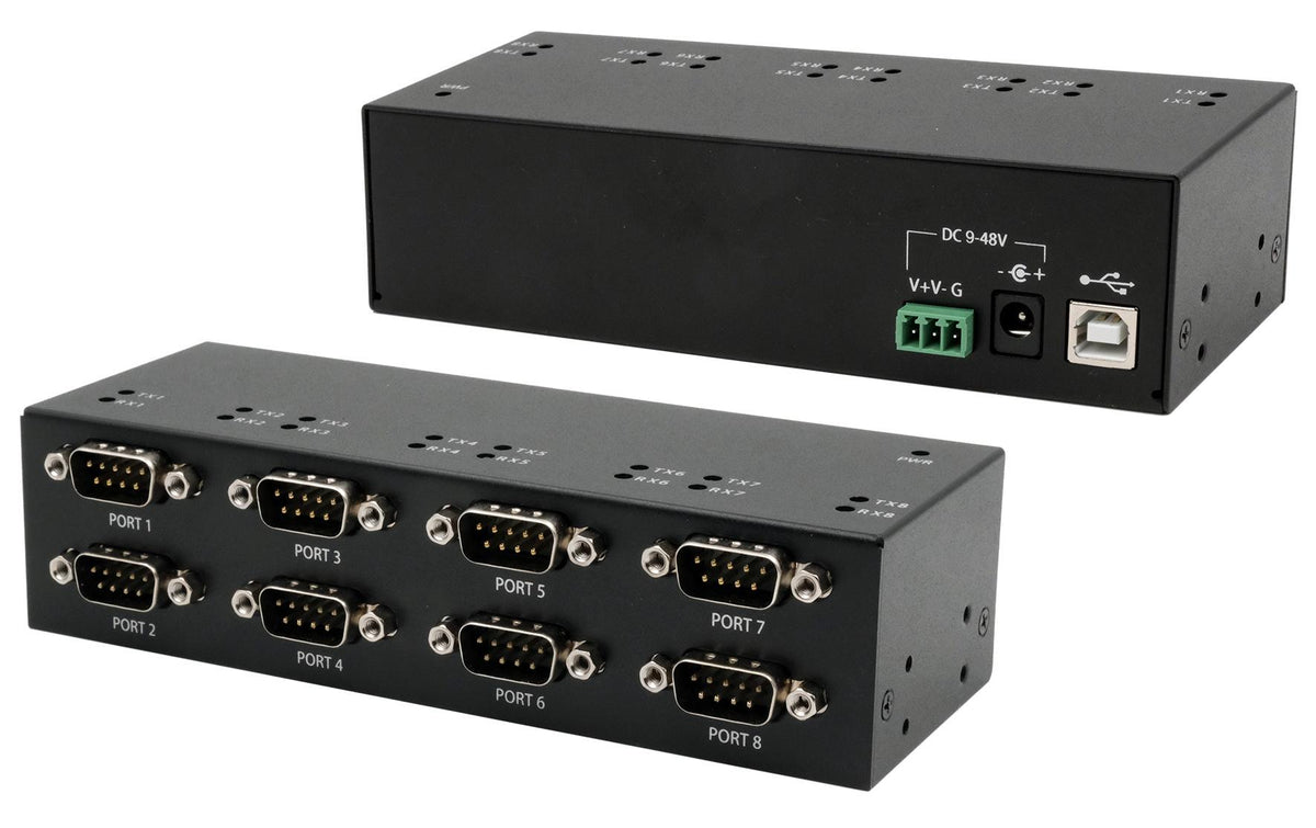 EXSYS EX-13078HM, USB2.0 zu 8x RS-232 Ports