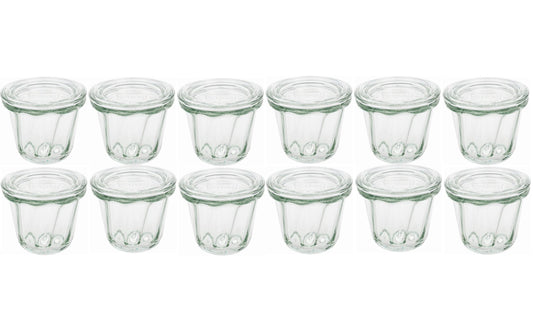 Weck 80 ml 12 Stk Weck-Gläser#566
