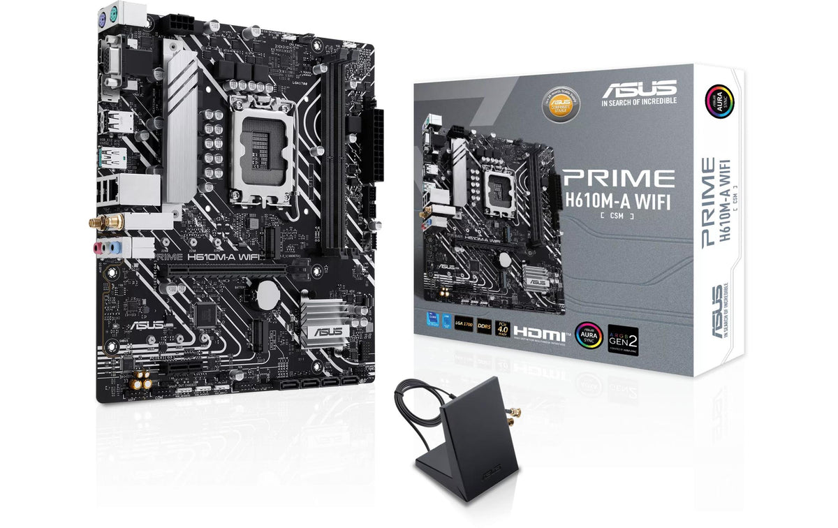 ASUS PRIME H610M-A WIFI, mATX