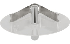 Max Hauri Deckenrosette rund flach grau