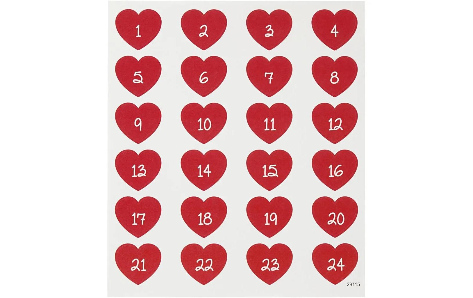 Creativ Company Adventskalenderzahlen