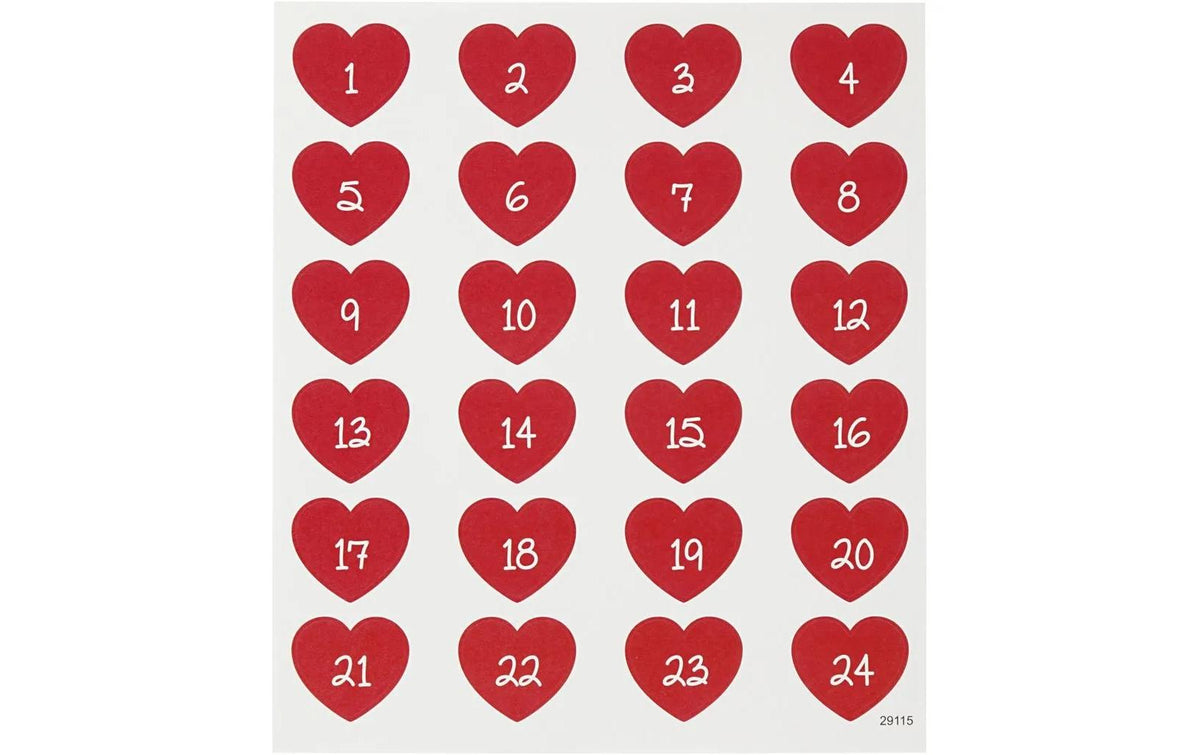 Creativ Company Adventskalenderzahlen