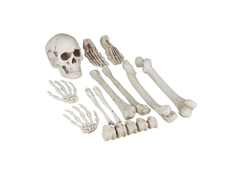 relaxdays | Dekoknochen Halloween | 12-teiliges Set