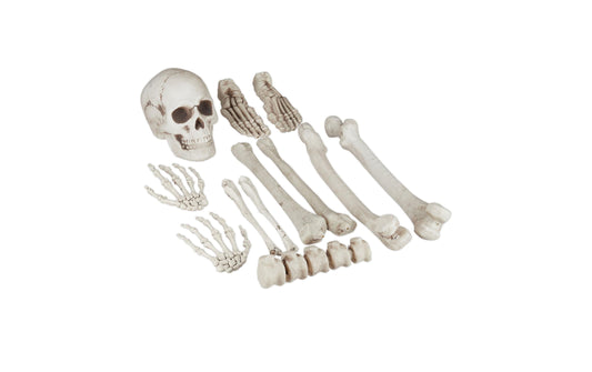 relaxdays | Dekoknochen Halloween | 12-teiliges Set
