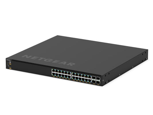 Netgear | AV Line M4350-24G4XF PoE+ 24x1G | 24x1G PoE+ 648W 4xSFP+, Managed