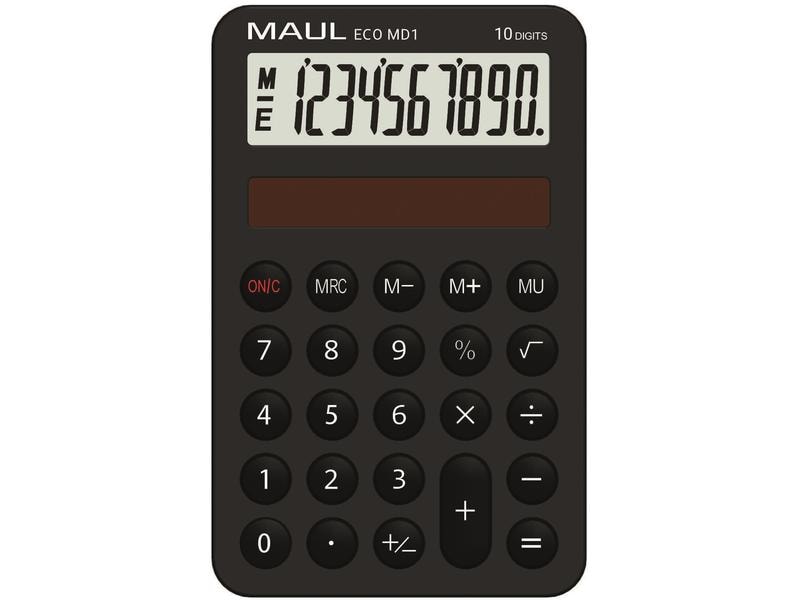 Maul | Tischrechner ECO MD1 | 10 Stellen, schwarz