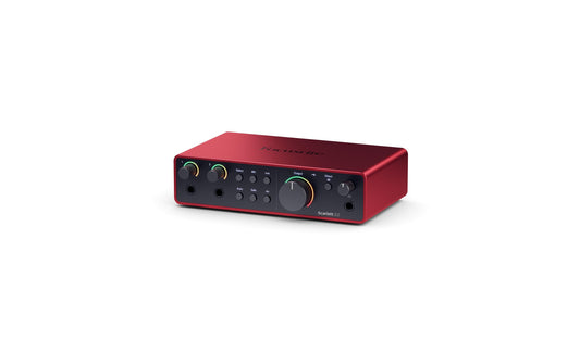 Focusrite | Scarlett 2i2 4th Generation | 2 In/2 Out USB-C Audiointerface