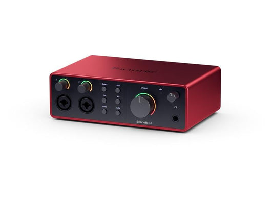 Focusrite | Scarlett 4i4 4th Generation | 4 In/4 Out USB-C Audiointerface
