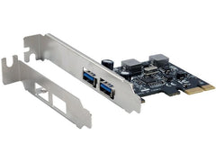Exsys | EX-11192, 2-Port USB3.2gen1 Karte | mit Self Power, 3A (Renesas)
