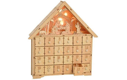 G. Wurm Adventskalender Krippe