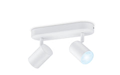 WiZ | IMAGEO White 2er Spots | 2x5W, 2700-6500K, 690lm weiss
