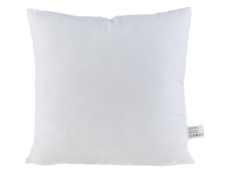 COCON | Innenkissen 40x40cm | Weiss, 100% Polyester