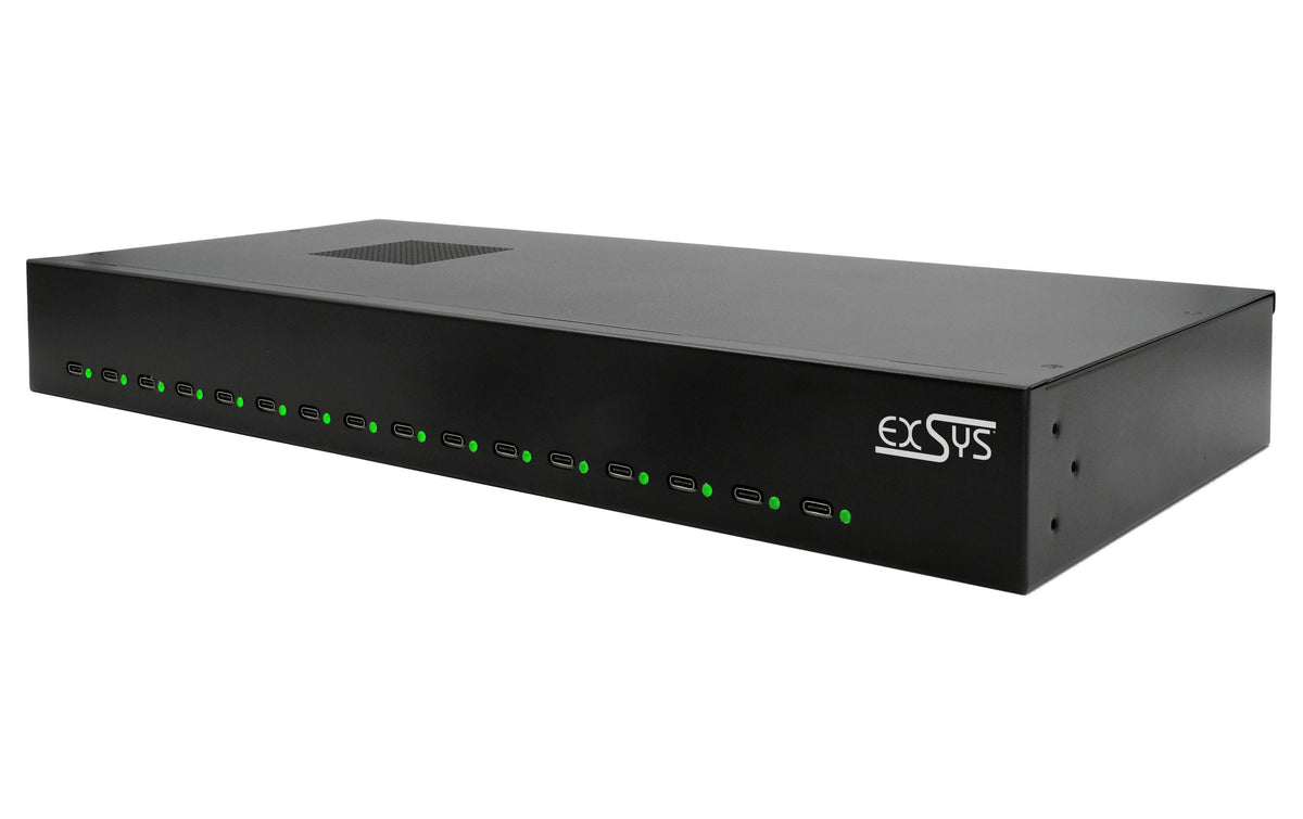EXSYS EX-11016, 16-Port USB-C