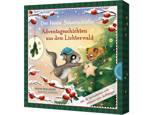 Literatur diverse | Adventskalender Der kleine Siebenschläfer | Adventsgeschichten aus dem Lichterwald