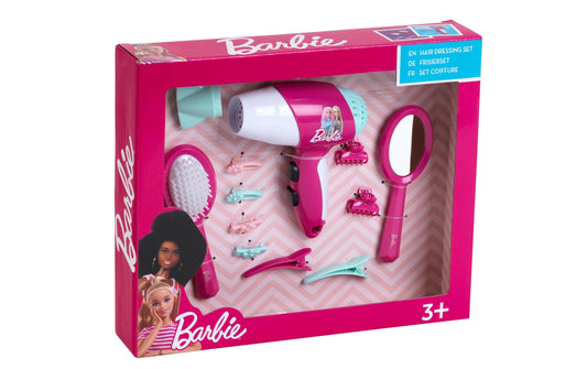 Klein-Toys Barbie Frisierset mit Fön