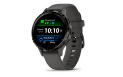 GARMIN, Sportuhr Venu 3S Kieselgrau / Schie