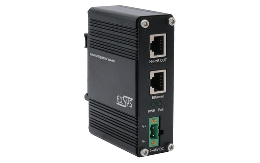 EXSYS EX-60310, PoE+ Gigabit Injektor 60W