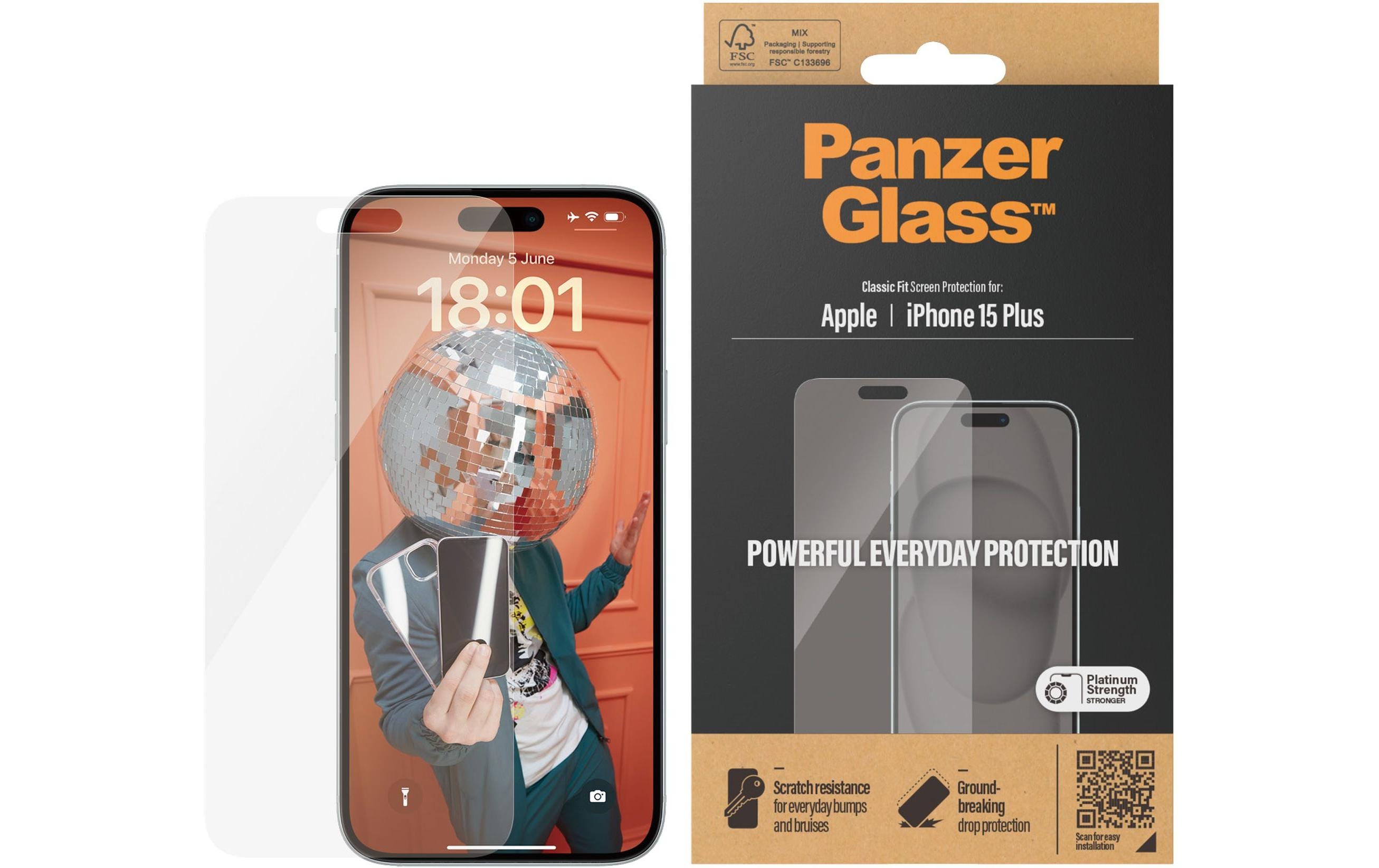 PANZERGLASS Clear Glass, CF