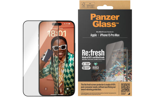 PANZERGLASS Clear Glass, UWF, EA
