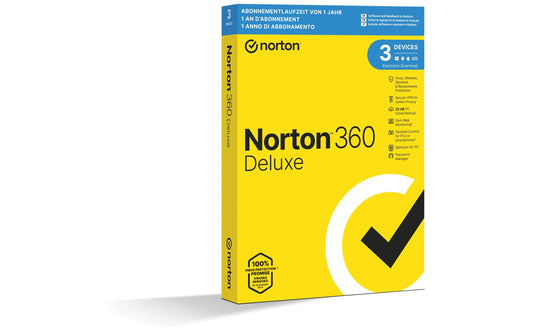 Norton, Norton 360 Deluxe Box, 3 Device, 1