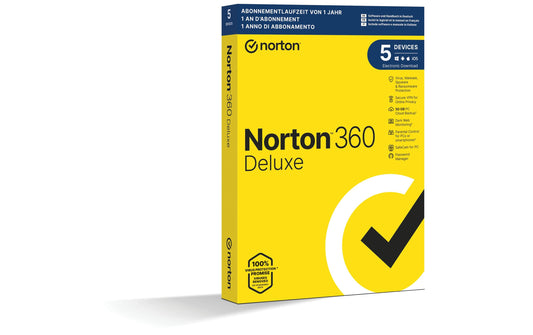 Norton | Norton 360 Deluxe | Box, 5 Device, 1 Jahr