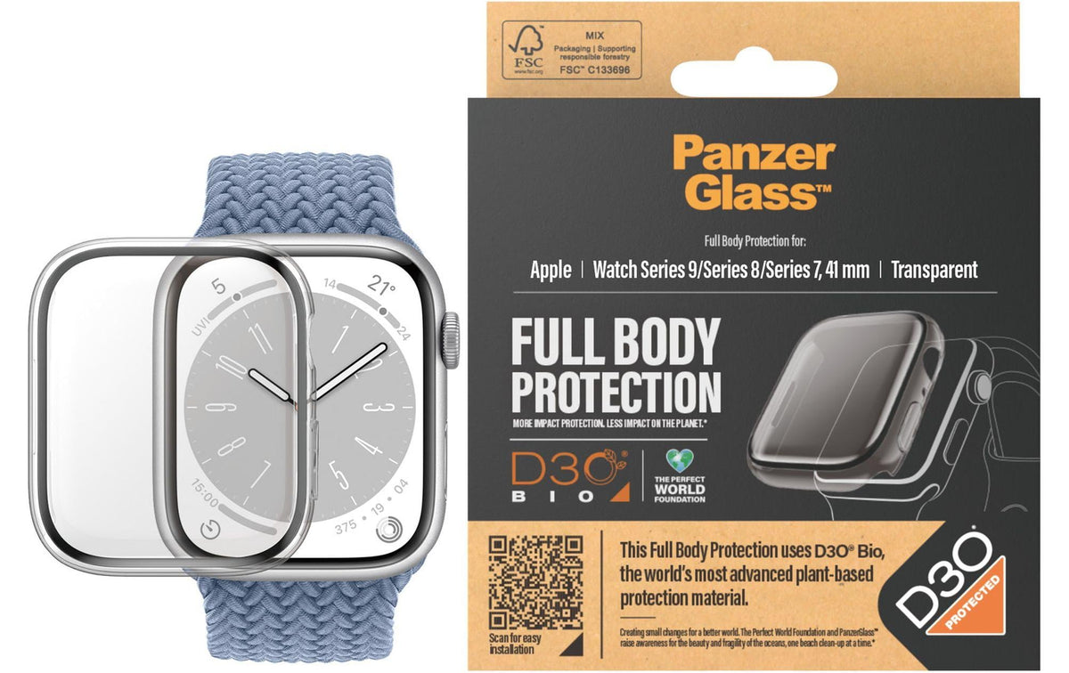 PANZERGLASS Full Body (Std), D3O, Clear