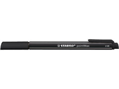 STABILO | PointMax Filzschreiber L | 0.8mm, schwarz, 10 Stk.