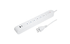 Steffen Steckerleiste IQ 6xT13, USB-A+C