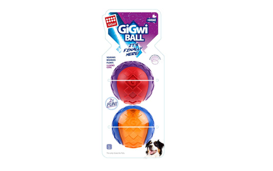 GiGwi Ball Squeaker, 2 Stk.