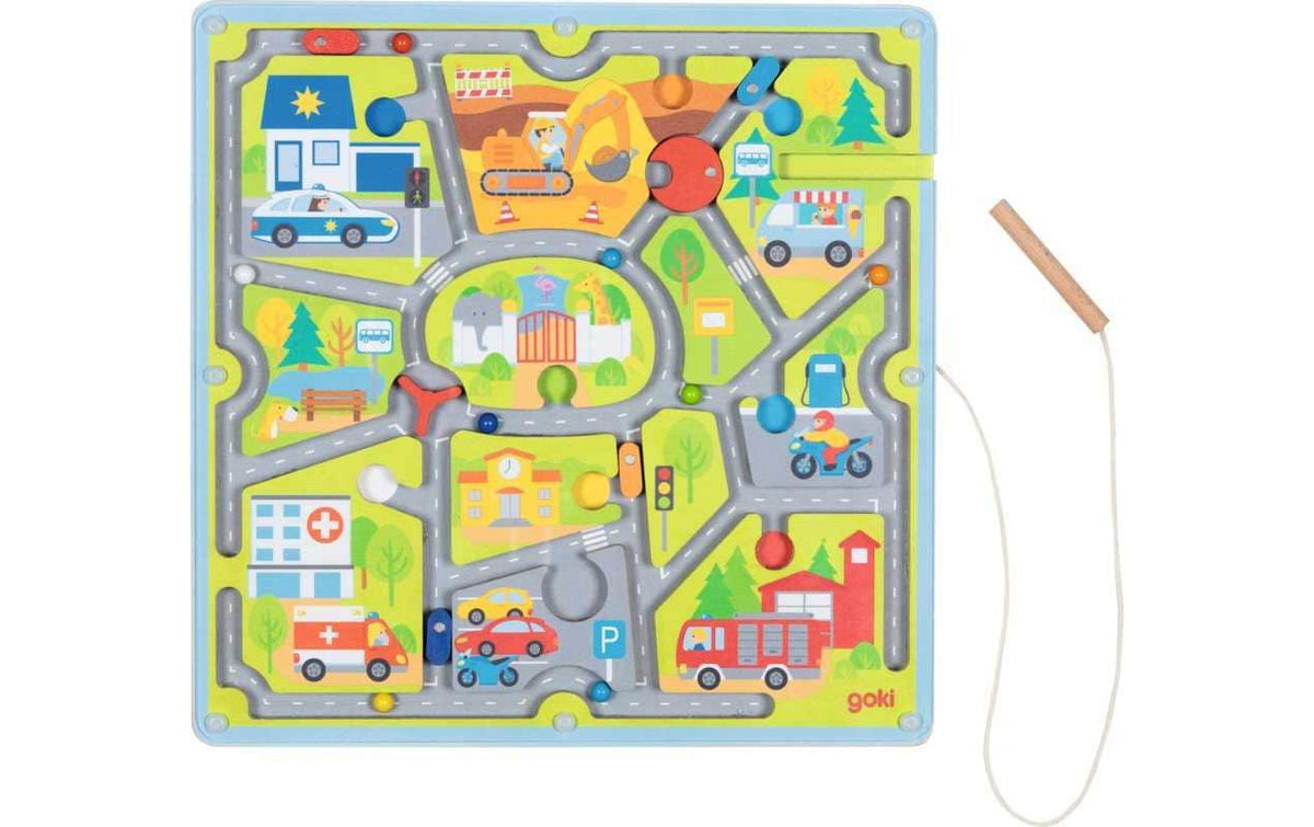Magnetlabyrinth Kleine Stadt