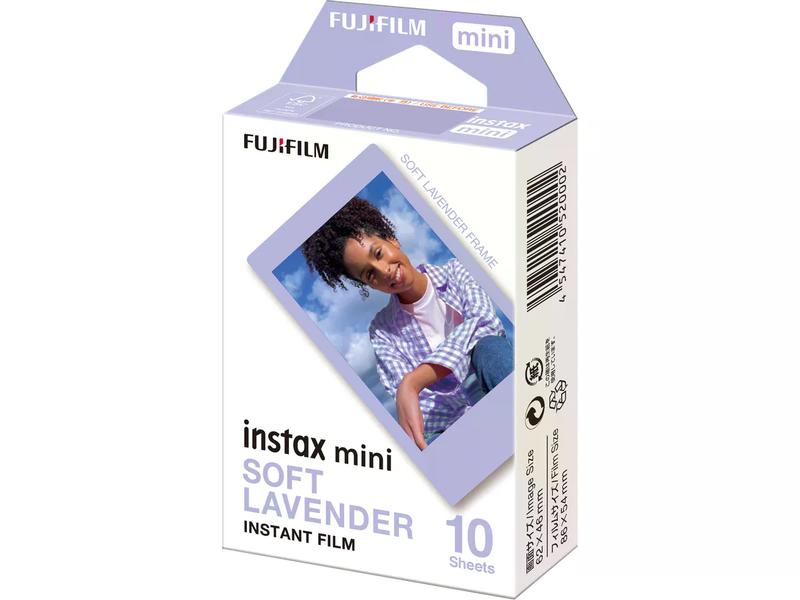Fujifilm | Instax Mini 10 Blatt Soft Lavender | zu Instax Mini 90 Neo classic / Mini 8