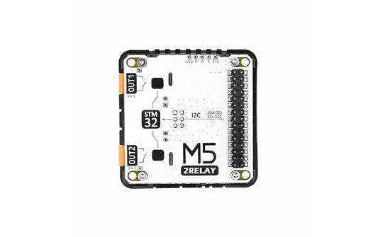 M5Stack | 2-Channel AC Relay Module 13.2 | STM32F030