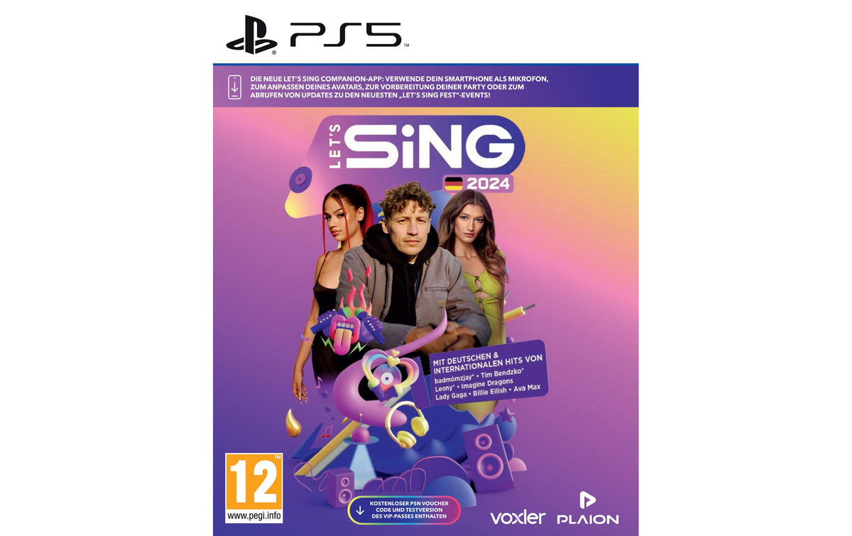 Let's Sing 2024, PS5