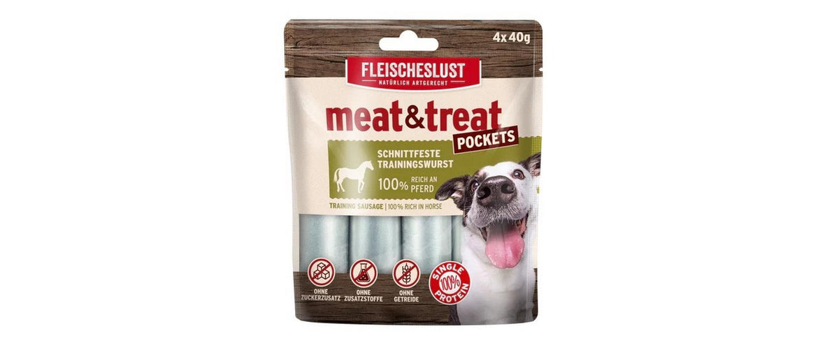 Fleischeslust Meat&Treat Pockets Pferd