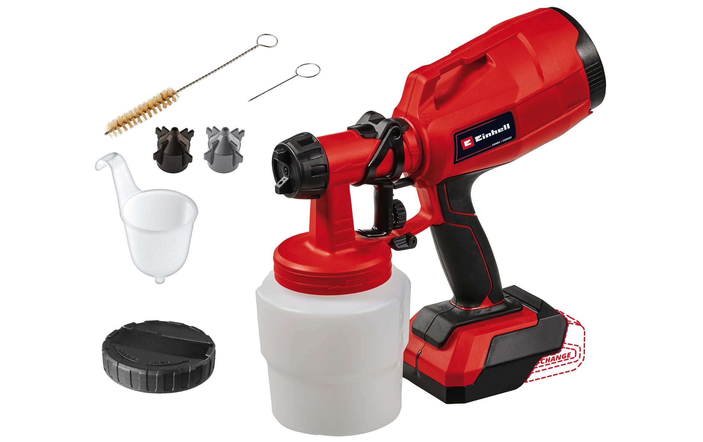 Einhell Akku-Farbsprühsystem TC-SY 18 Li So