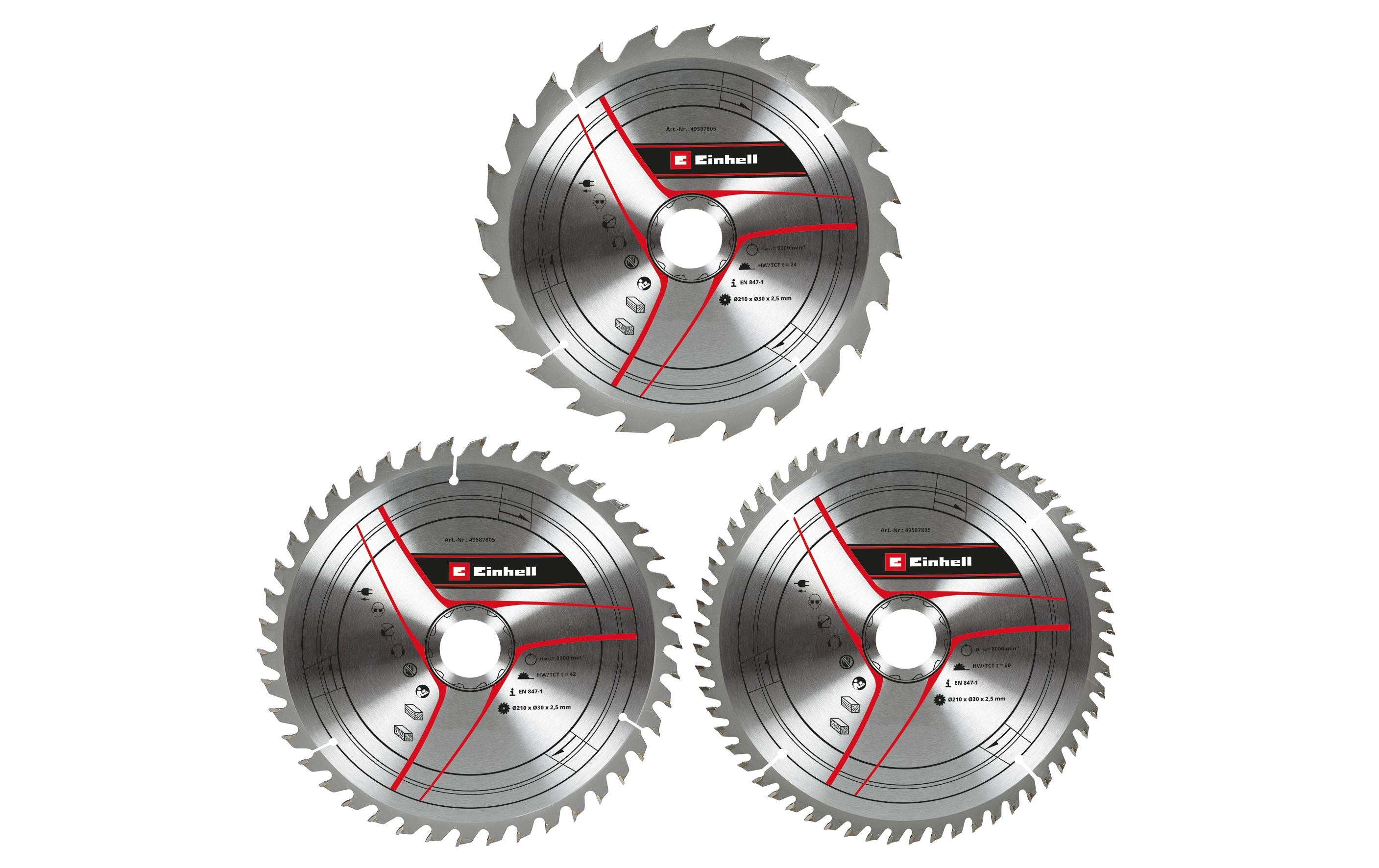 Einhell Sägeblattset 3-tlg.