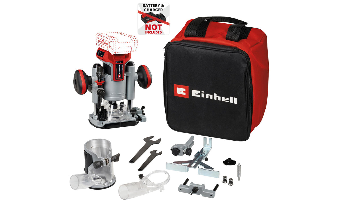 Einhell Akku-Oberfräse TP-RO 18 Set Li BL