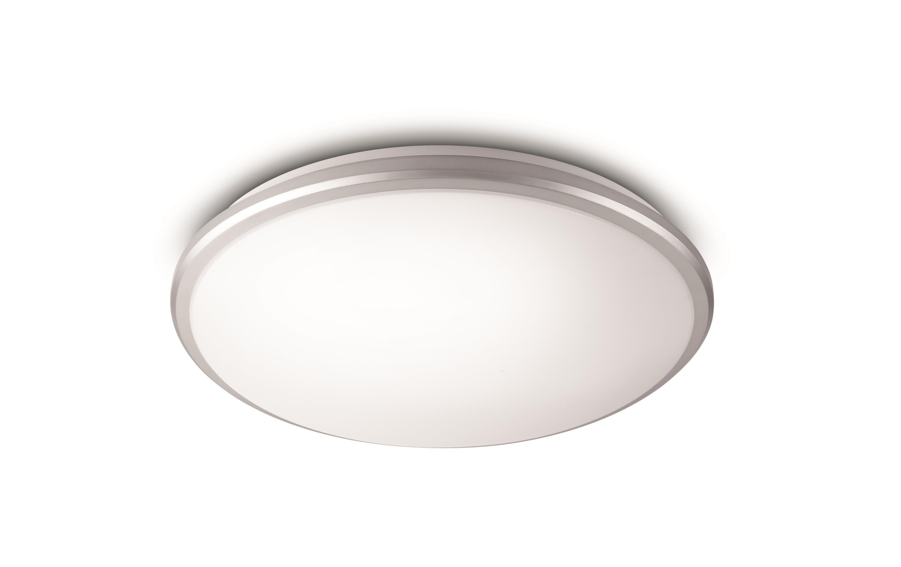 LED-Deckenleuchte Twirly 1-flg. grau 1x12W
