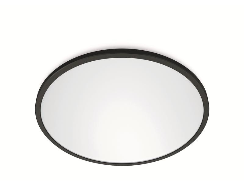 WiZ | SuperSlim Deckenleuchte | Tunable White 3800lm Schwarz