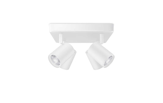 WiZ | IMAGEO 4er Spots | Tunable White & Color 1380lm Weiss