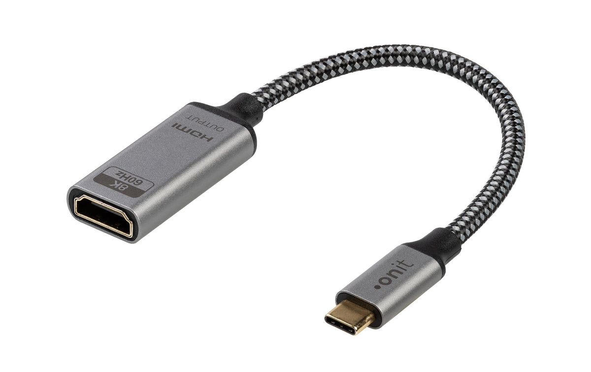 onit 8K@60Hz Adapter C-HDMI 0.2m