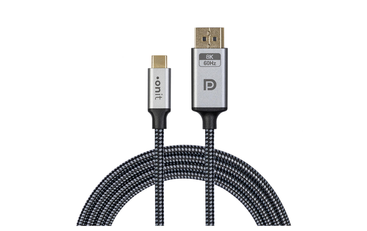 onit, Kabel USB Type-C - DisplayPort, 1 m