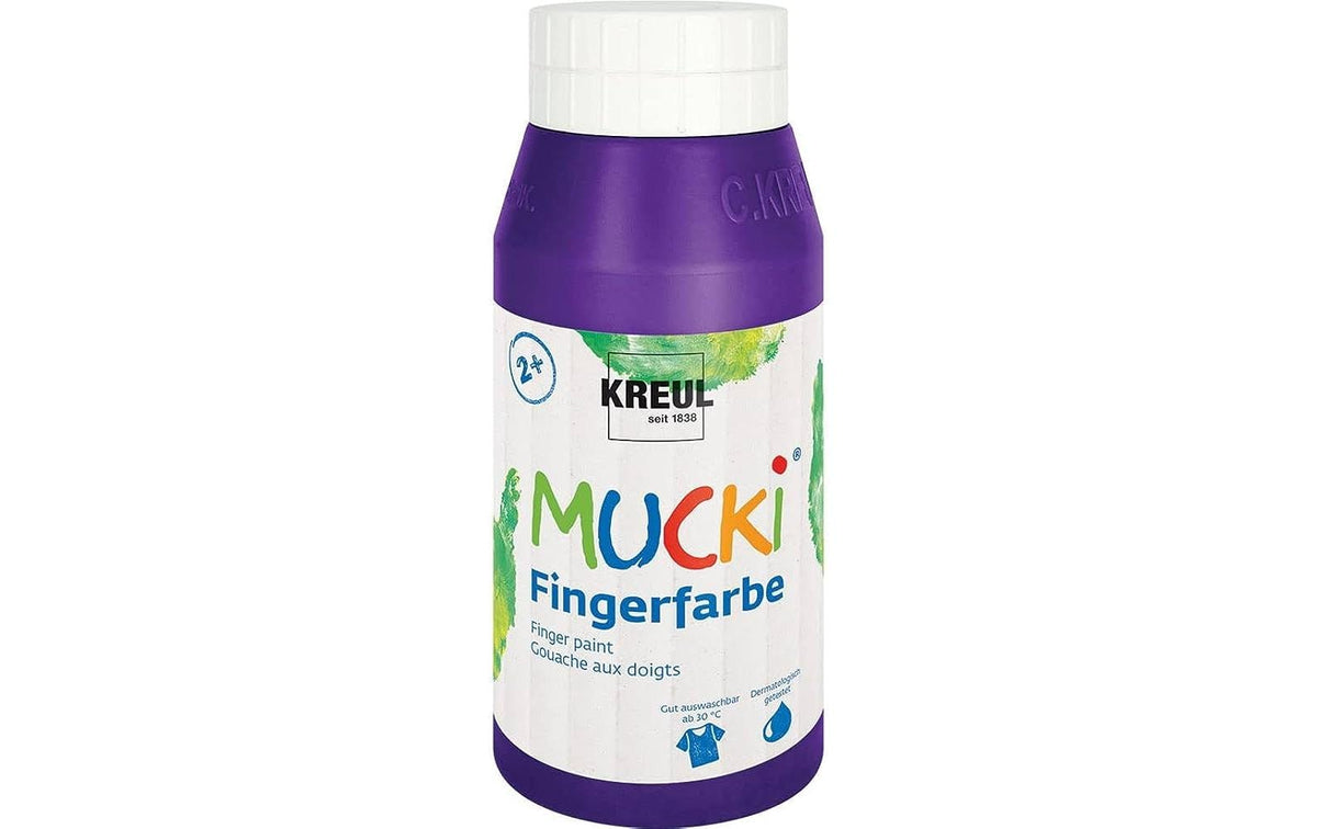 Kreul, Fingerfarbe Mucki 750 ml, Violett