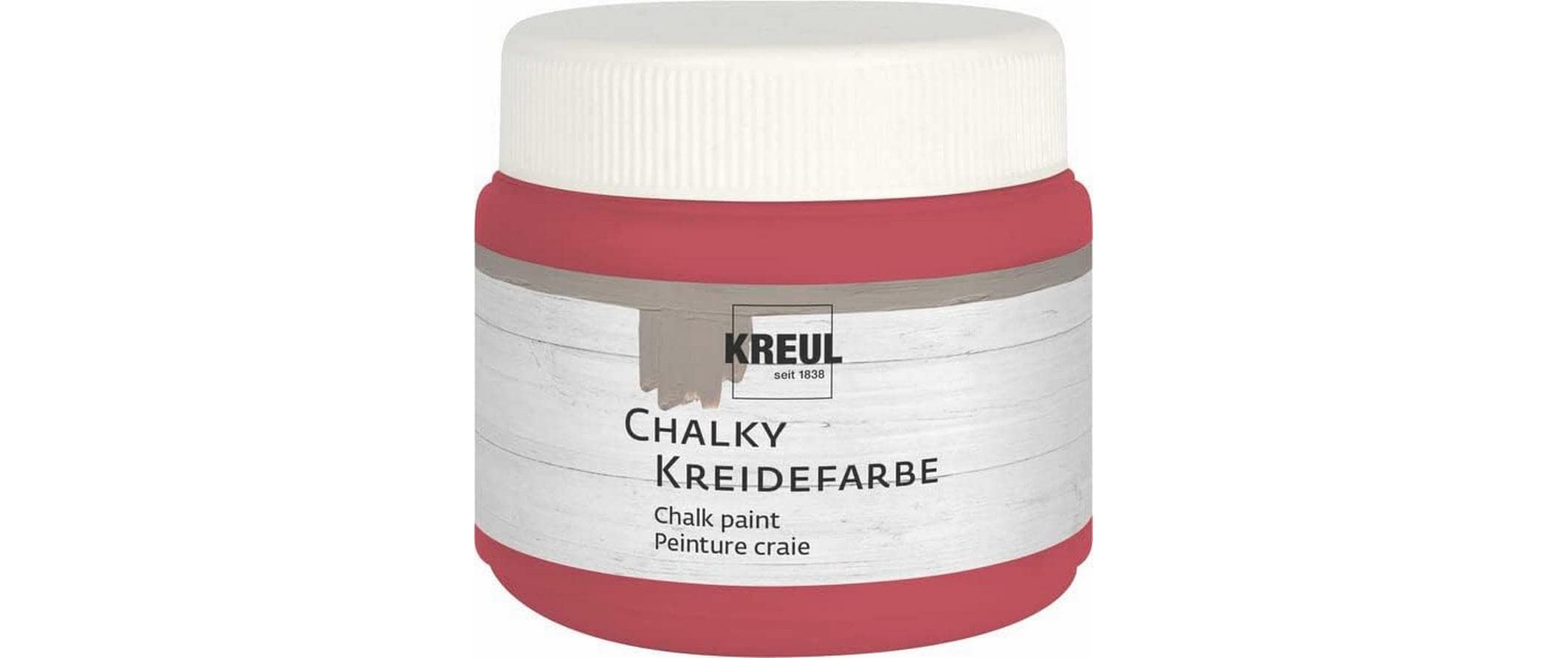 Kreul, Kreidefarbe Chalky Cozy Red, 150 ml
