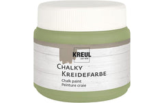 Kreul | Kreidefarbe Chalky | Velvet Olive, 150 ml
