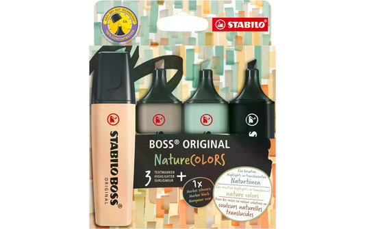 STABILO BOSS NatureColors 4er