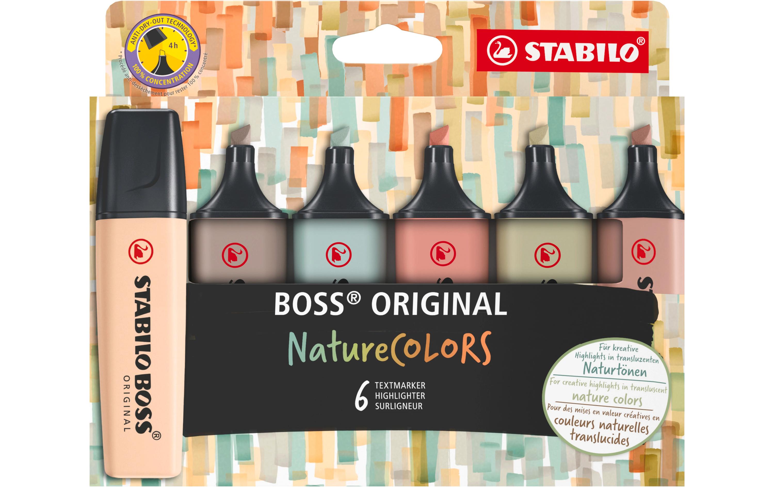STABILO BOSS NatureColors 6er