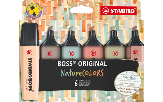 STABILO BOSS NatureColors 6er